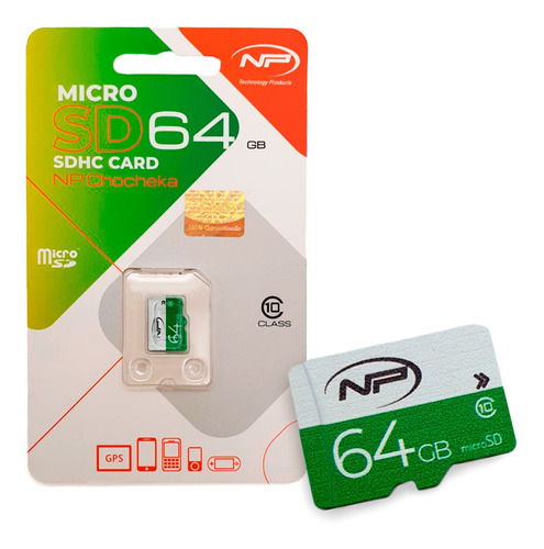 Memoria Micro Sd De 64 Gb New Print Clase 10+100% Original
