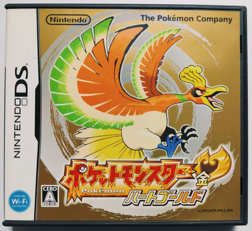 Pokemon Heartgold Oro Nintendo Ds Japonés