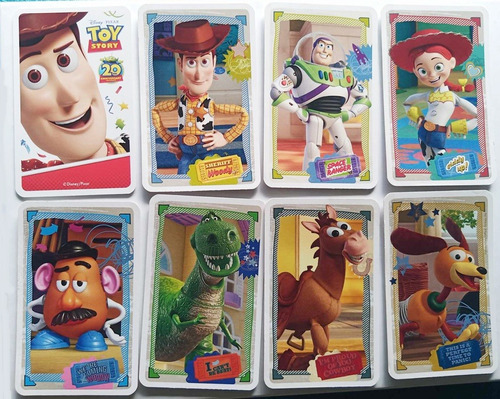 Carta Colección Toy Story 2015 Juego Mesa Película Cine