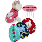 Roupinha Inverno Tecido Soft Moda Pet Cães Gatos Tam. P M G