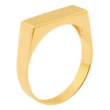 Anel De Chapinha Ouro 18k - 2,5 Gramas