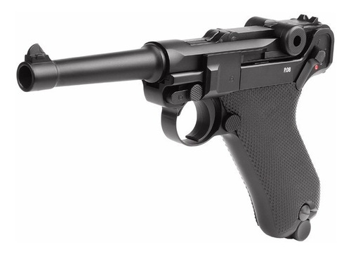 Pistola Balines Luger, Sistema Blowback