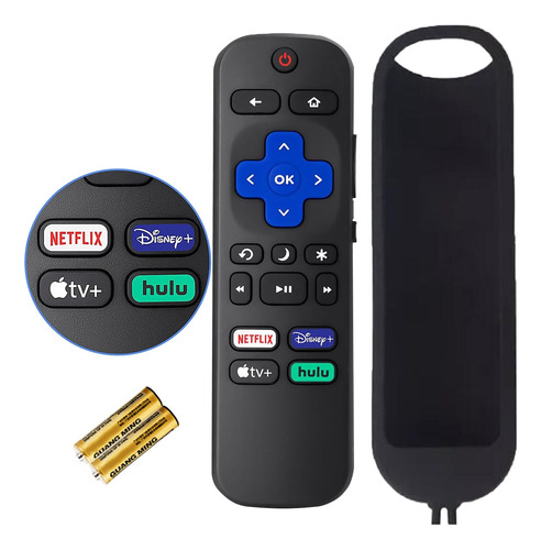 Control Compatible Con Tcl Roku Tv Smart Pantalla Directo