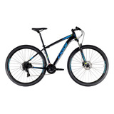 Mountain Bike Oggi Hacker Hds 2020 Aro 29 19  24v Freios De Disco Hidráulico Câmbios Shimano Tourney Ty700 Y Shimano Tourney Tx800 Cor Preto/azul