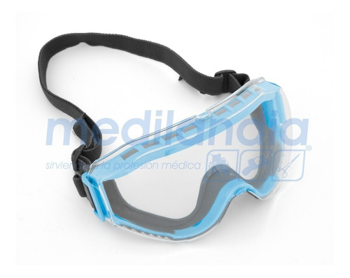 Goggle De Seguridad Medica Protector Uso Rudo Semi Hermético