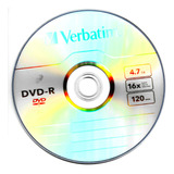 Dvd-r Verbatim 16x 4,7gb | 1 Unidad