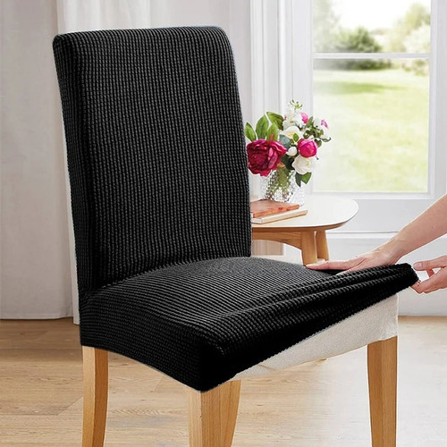 Funda De Silla De Comedor De Jacquard, 1 Unidad, Funda Elást