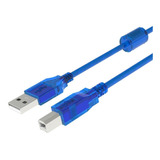 Cable Impresora Usb 2.0 Con Filtro 3 Mts