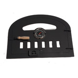 Puerta  Horno De Barro C/visor  Vidrio, Reloj Y Venteo Envio