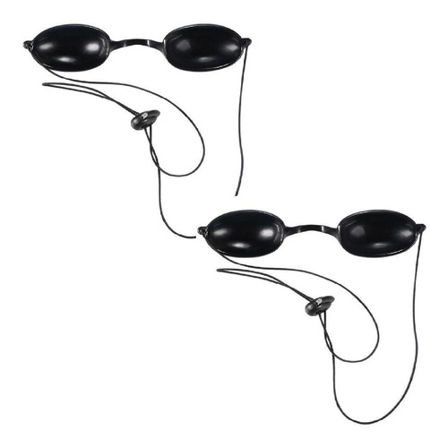 2 Peças De Bronzeamento Flexível Óculos De Proteção