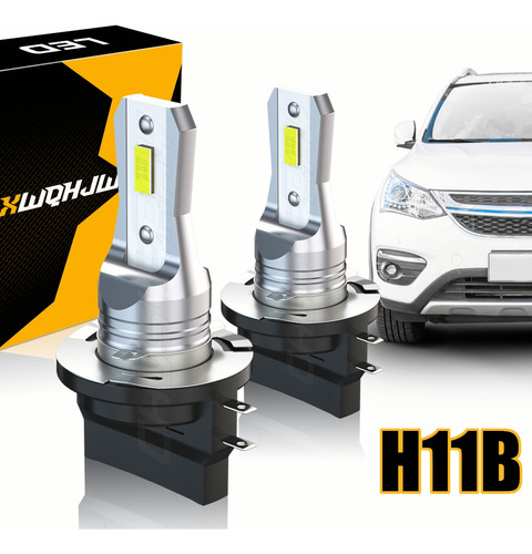 Kit De Focos Led H11b Para Ford Fiesta 2011-2012-2013