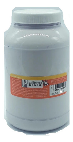 1 Litro De Gesso Politec (2 Frascos De 1/2 Litro Cada Uno)