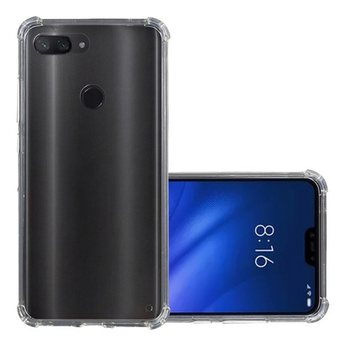 Capinha + Pelíc. De Hydrogel Hd Para Xiaomi Mi 8 Lite 6.26