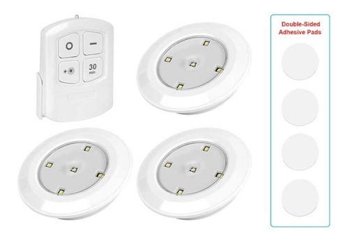 Set Ampolletas Luz Led Inalámbricas Control Remoto/eshopviña