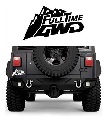 Sticker Adhesivo 4x4 Off Road Para Todo Tipo De Camionetas