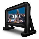 Pantalla De Cine Inflable Para Exteriores, Pantalla De Proye