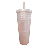 Studded Starbucks Rosa Aperlado Pearl Cold Cup Soft Touch