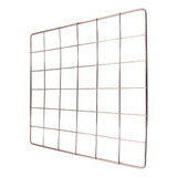 Tela Memory Board Rose Gold 30x30 Mural De Fotos Decorativa.