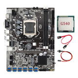 Placa Base B75 Eth Mining Lga1155, Adaptador 12xpcie A Usb+g