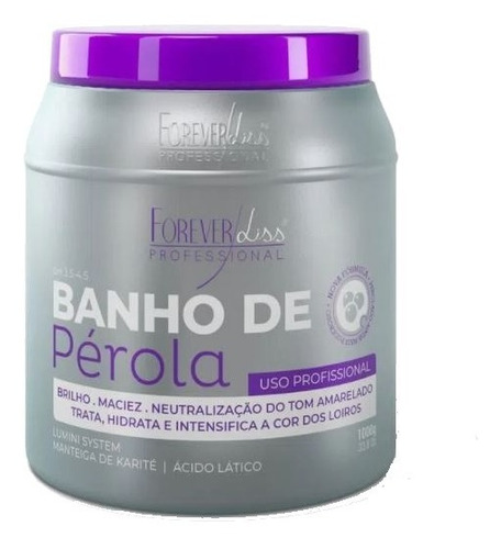 Banho De Pérola Forever Liss  1kg