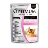 Optimum Pouch Kitten X 12 Unidades X 85 Gs. Para Gato