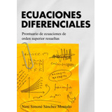 Libro: Ecuaciones Diferenciales: Prontuario De Ecuaciones De