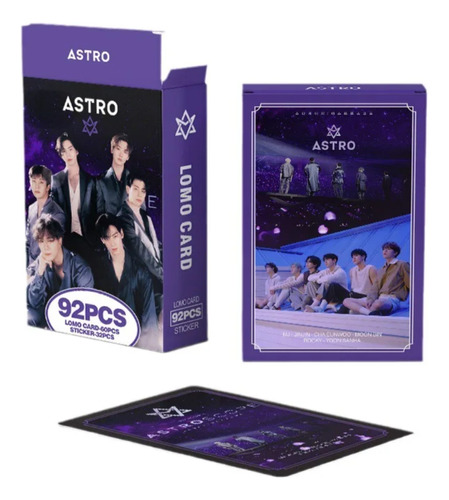 Astro Lomo Card Photocards Stickers Eun Woo K Pop