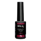 Esmalte Em Gel Para Unhas Essencial Brilia Nails Uv E Led Cor Vinho