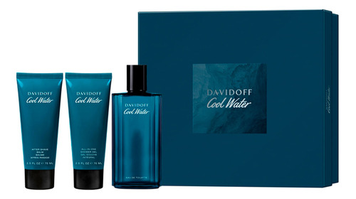 Set Cool Water Man Edt 125ml + Shower Gel 75ml Y After Shave