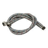 60cm/24  Largo Grifo Conector Trenzado Manguera De Suministr