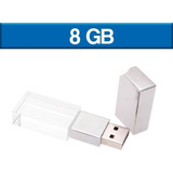 Usb Memoria 8gb Cristal Logo Publicidad Ut Usb125