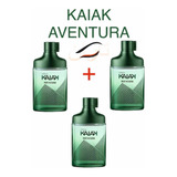 Kit C 3 Colonias Natura Kaiak Aventura Masc. 100ml 