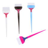 4pcs Rosa / Azul / Negro / Blanco Kit De Pinceles Para