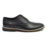 Zapato Bostoniano Hombre Casual Formal De Piel  Warlock 9112