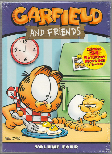 Garfield And Friends: Volume Four (3 Dvd's Set Importado)