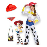 Disfraz Jessie Toy Story Niñas Incluye Sombrero Y Pañuelo