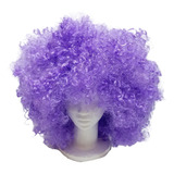 Peluca Super Afro Gigante Varios Colores Cotillon Disfraz