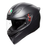 Casco Para Moto Integral Agv Carrera K1s  Negro Mate Talla L 59-60cm 