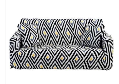 Cubre Sillon Sofa Adaptable Funda 3 Cuerpos Diseño - Tf-13