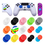 12 Gomas Joystick Silicón Para Ps4 Xbox X S Ps5 Ps3 Control