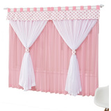 Cortina Quarto Infantil Bebê 2mts X 1,70mts