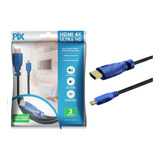 Cabo Micro Hdmi X Hdmi 2.0 4k Hdr 19p 3m Go Pro 018-9411 - Pix