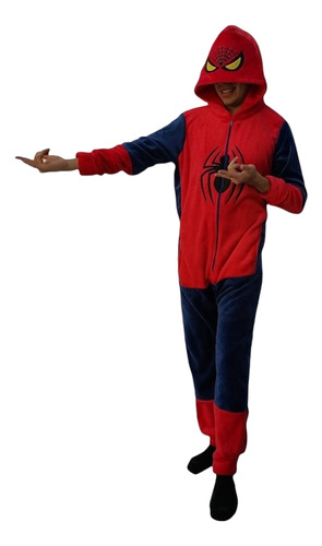 Hombre Araña Spaiderman Pijama Mameluco Hombre O Mujer 