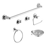 Kit De Accesorios Para Baño Hydros 50066111 X 6