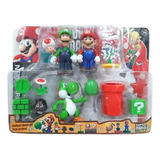 Juguete Figuras Super Mario Run Coleccion Series Fire Mario