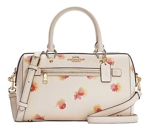 Coach Bolso Rowan Para Mujer Con Estampado Floral Pop