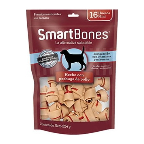 Smartbones Chicken Snack Mini Para Perro | Sabor Pollo X 32
