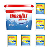 Kit Hidroall Cloro Plus 2,5kg + 5 Pastilhas Hcl Penta 200gr