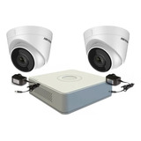  Kit Camaras De Seguridad Ip Nvr 8 Ch + 2 Domos Ip Full Hd 