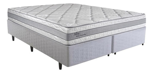 Cama Box King Size Herval Alba, Molas Ensacadas, 65x193x203